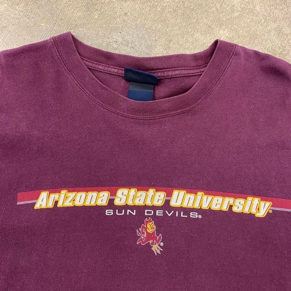 intage Arizona State University Sun Devils Sparky Jansport 90s T-Shirt Size XL